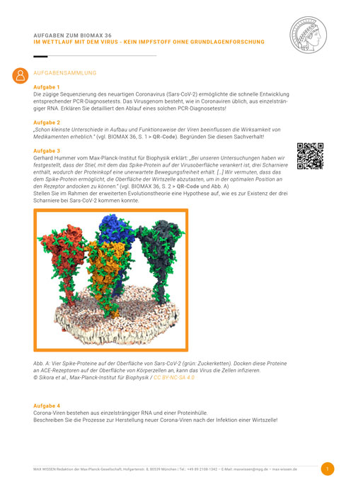 Aufgabensammlung mRNA-Impfstoff