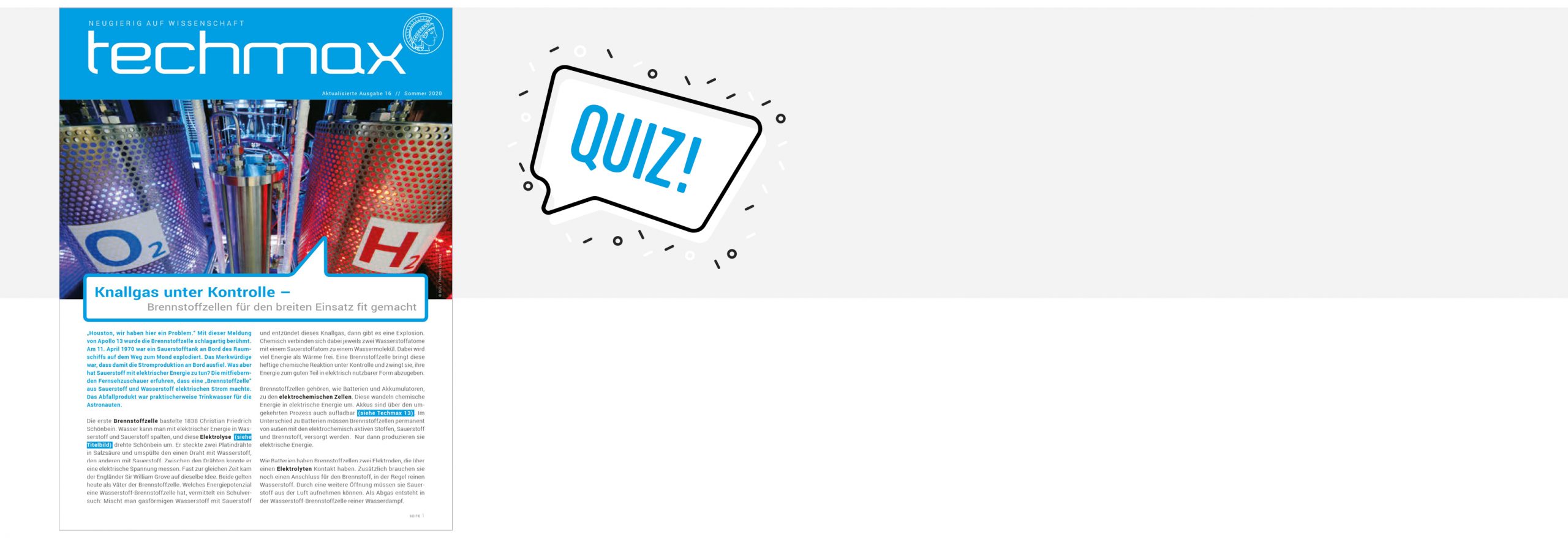 Zum Quiz Chemie
