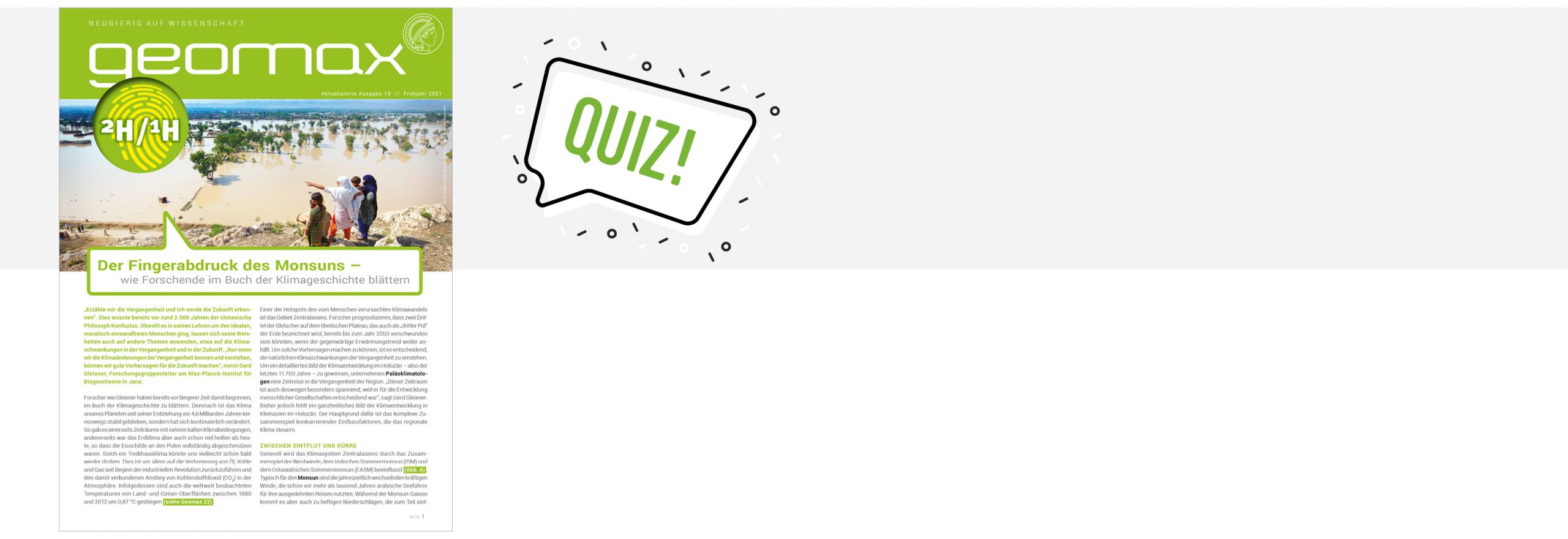 Zum Quiz GEOGRAPHIE