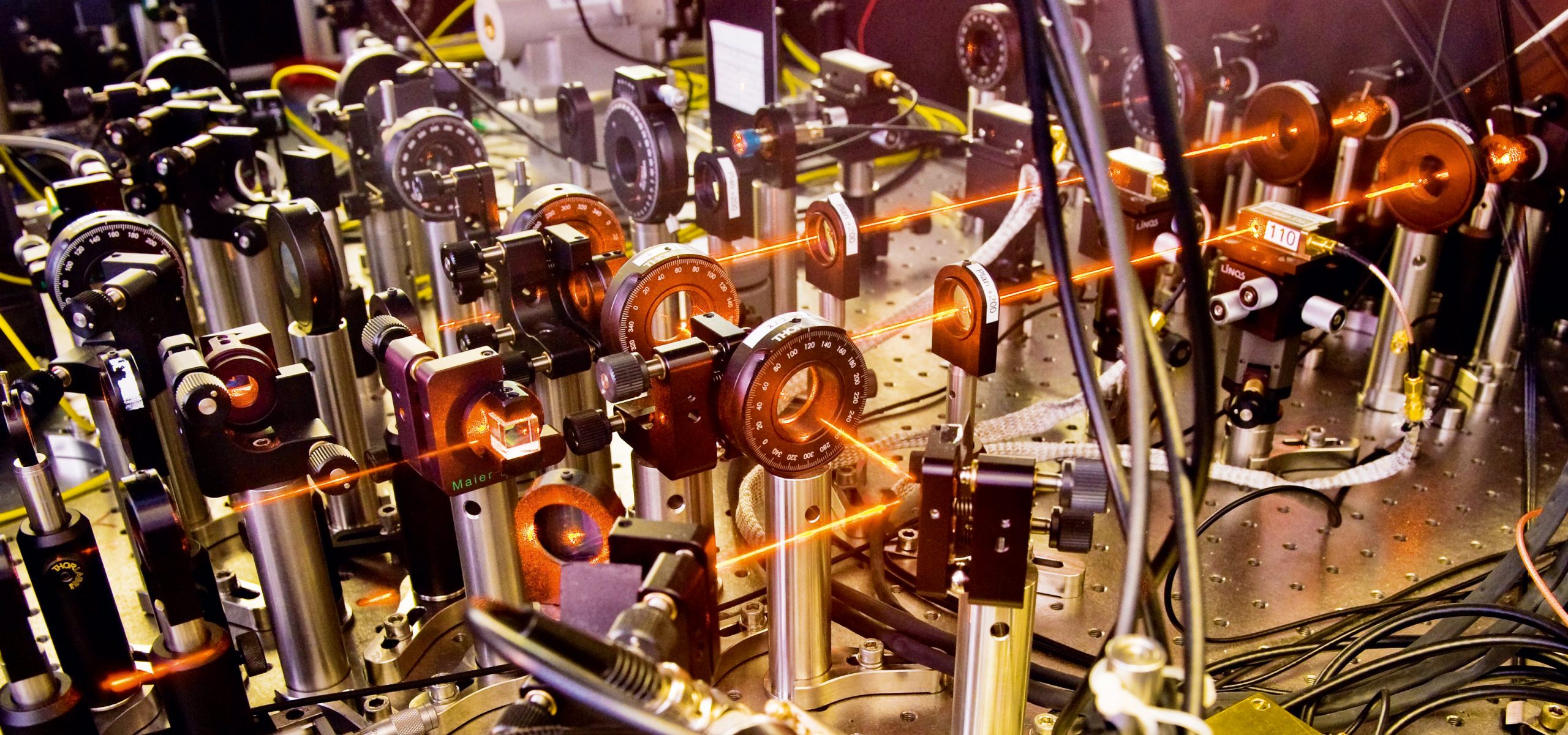 Foto einer Laserbank